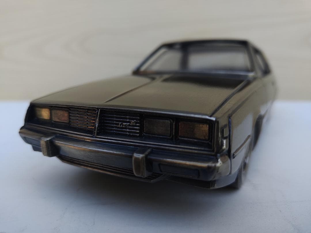 旧車 　三菱　初代 ギャラン ラムダ　シガレットケース 　金属製