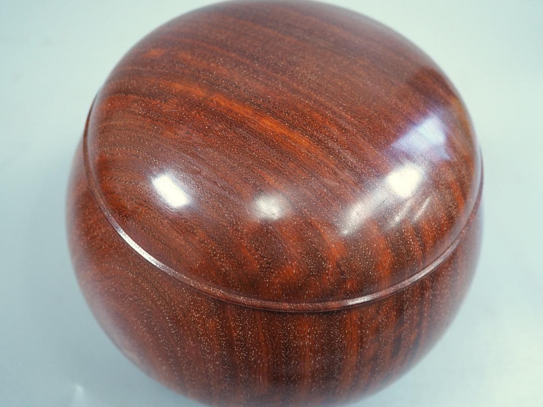 【宮崎県】日向特製蛤碁石39号/花梨碁笥/碁笥箱セット