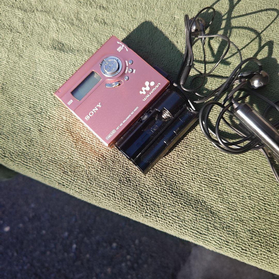 SONY ポータブル MD プレーヤー MZ-N920 ウォークマン　ジャンク品