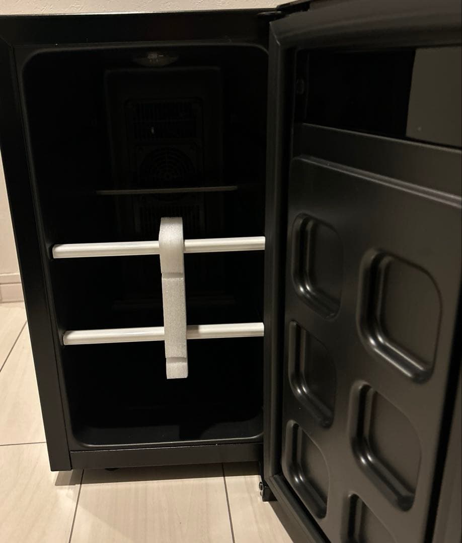 Shelddi 小型冷蔵庫 23L 静音 おしゃれ 一人用 1ドア ペルチェ式