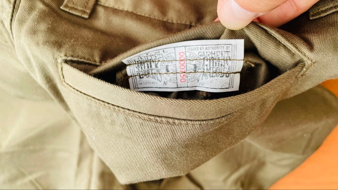 【ほぼ新品　美品】奥田民生×Lee別注　チノパン