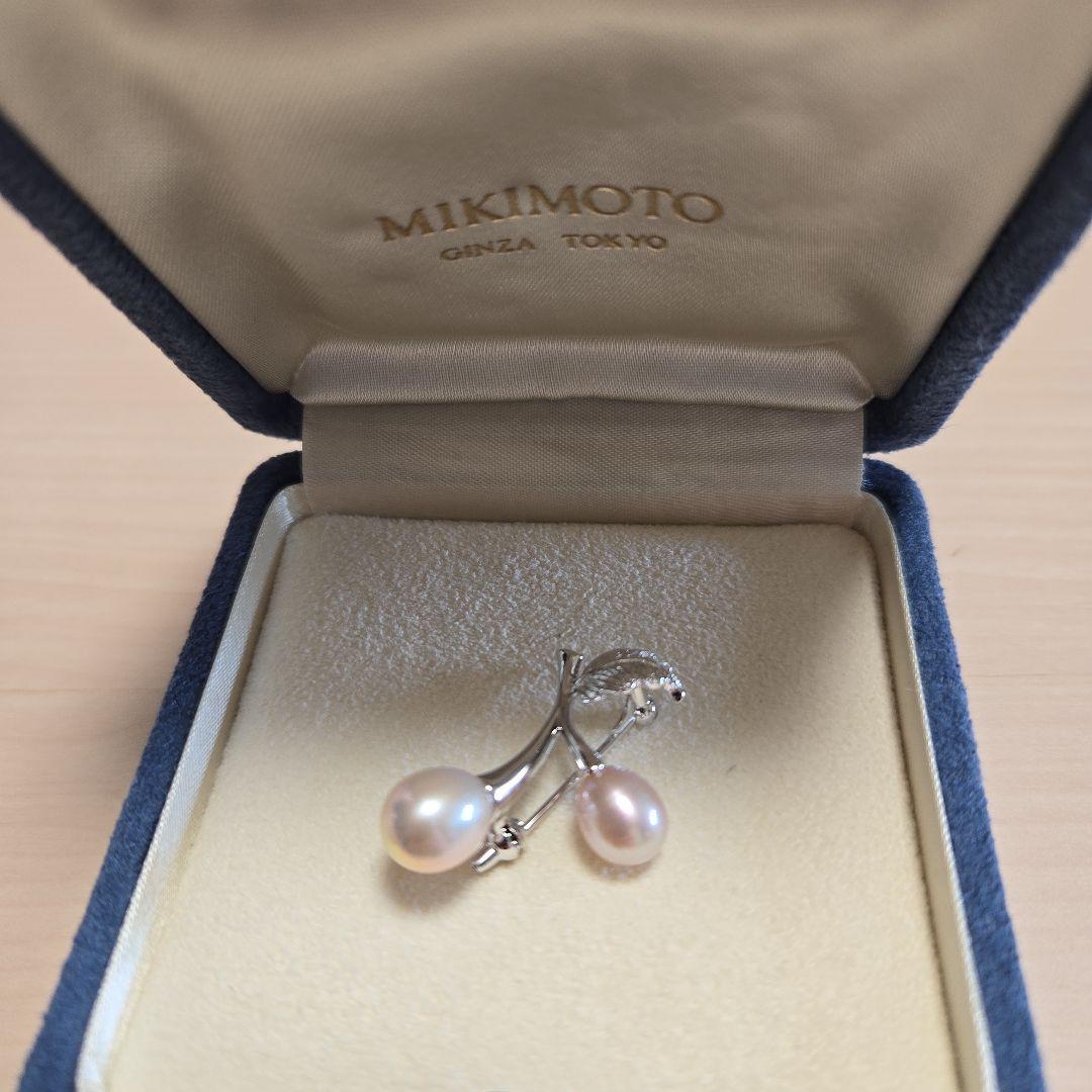 MIKIMOTO ブローチ