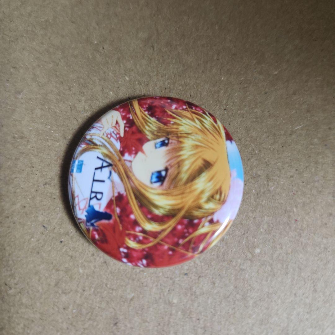 AIR 　神尾観鈴　京アニメモリアル缶バッジ