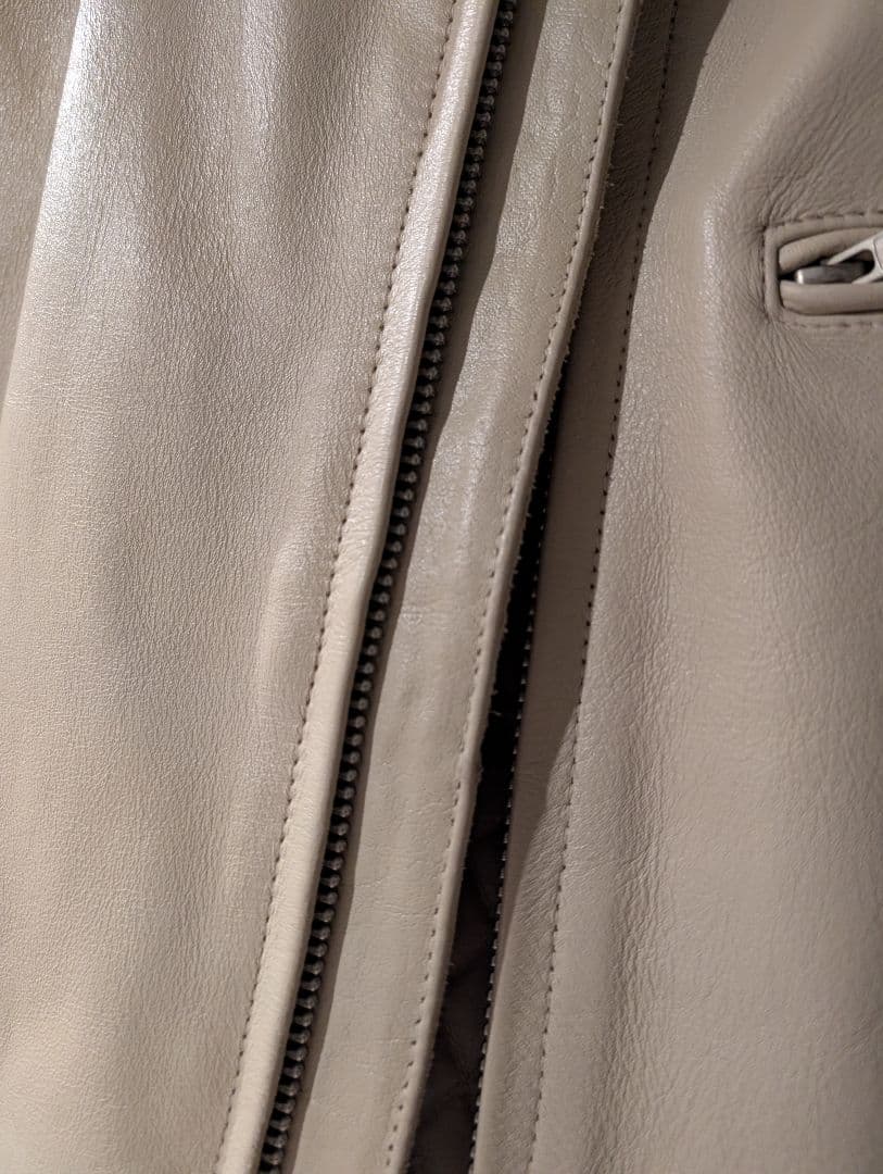 【早いもの勝ち】HORN WORKS レザー シングル ライダースジャケット