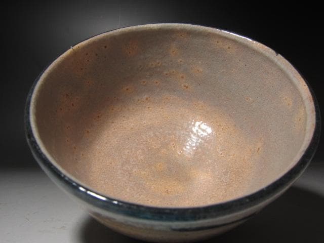 ☆　加藤卓男　志野茶碗　どっしり構えた一品です☆y250