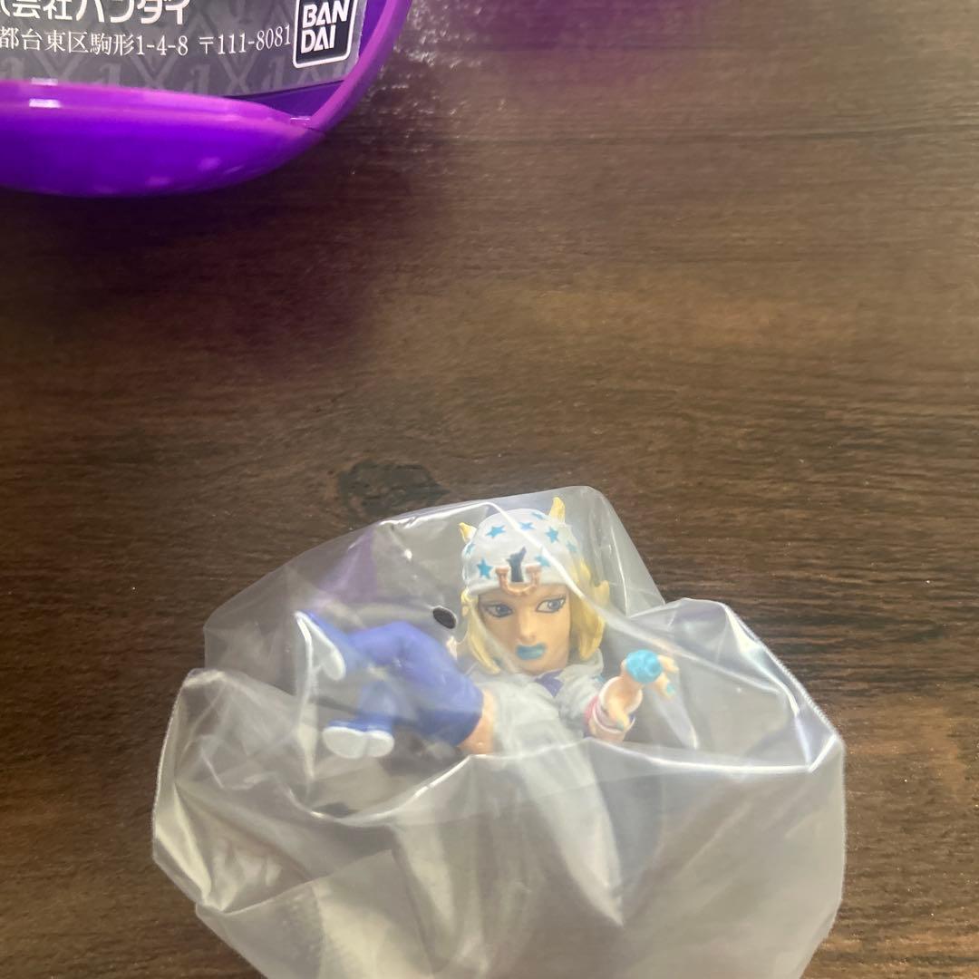 ジョジョの奇妙な冒険　一番くじ　JOJO球　ジョニィ付き　ガチャ　承太郎