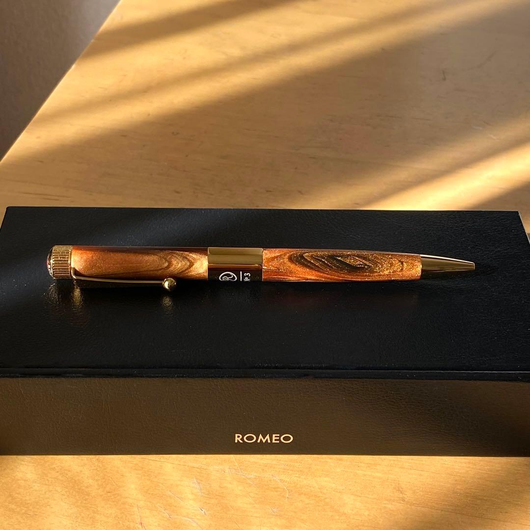 【新品・未使用❗️】 伊東屋　ロメオNo.3 　オーリックアンバー　2024年限定