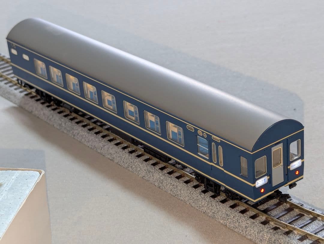 KATO　２０系特急形寝台客車 【3-504】 ４両基本セット　室内灯点灯　HO