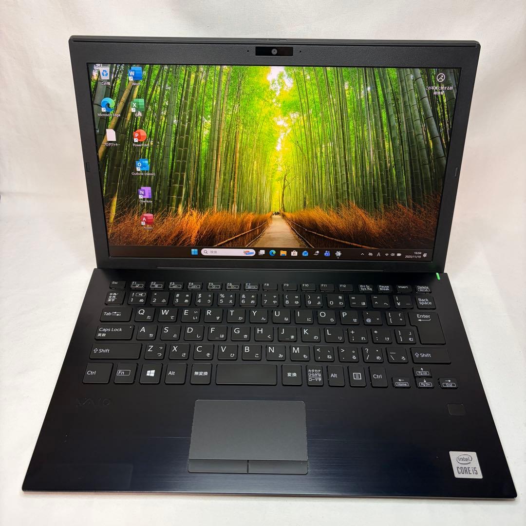 準美品 VAIO Pro PG 10世代 i5 8GB 256GB Office