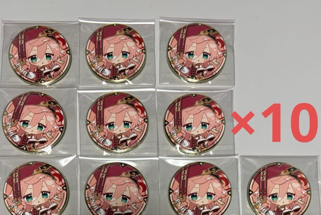 原神 煙緋 スイパラ スイーツパラダイス 缶バッジ