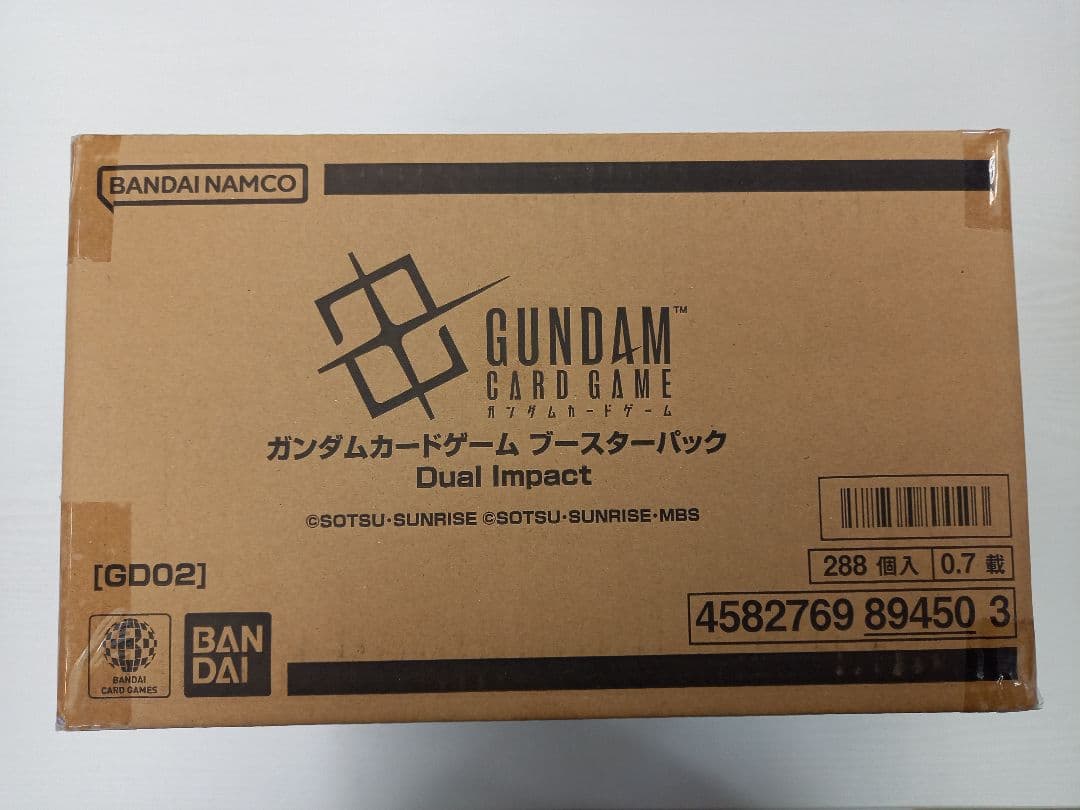 ガンダムカードゲーム Dual Impact 1カートン(12BOX) 未開封