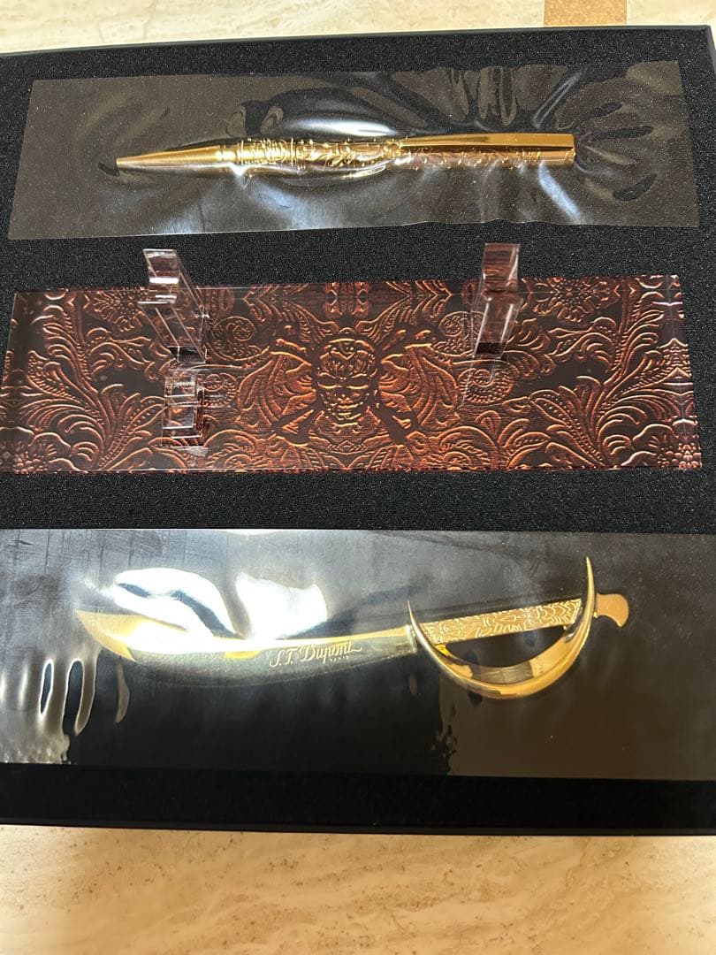 エステーデュポン　パイレーツオブカリビアン　ボールペン&ペーパーナイフ