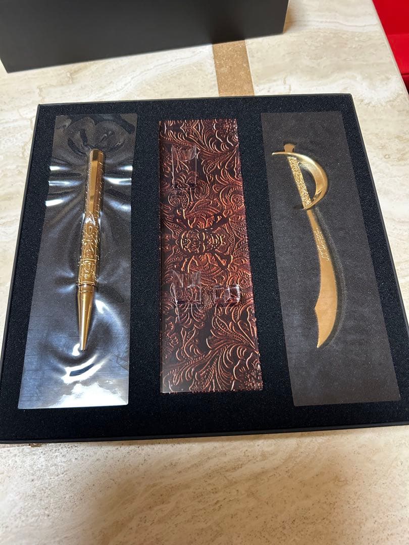 エステーデュポン　パイレーツオブカリビアン　ボールペン&ペーパーナイフ