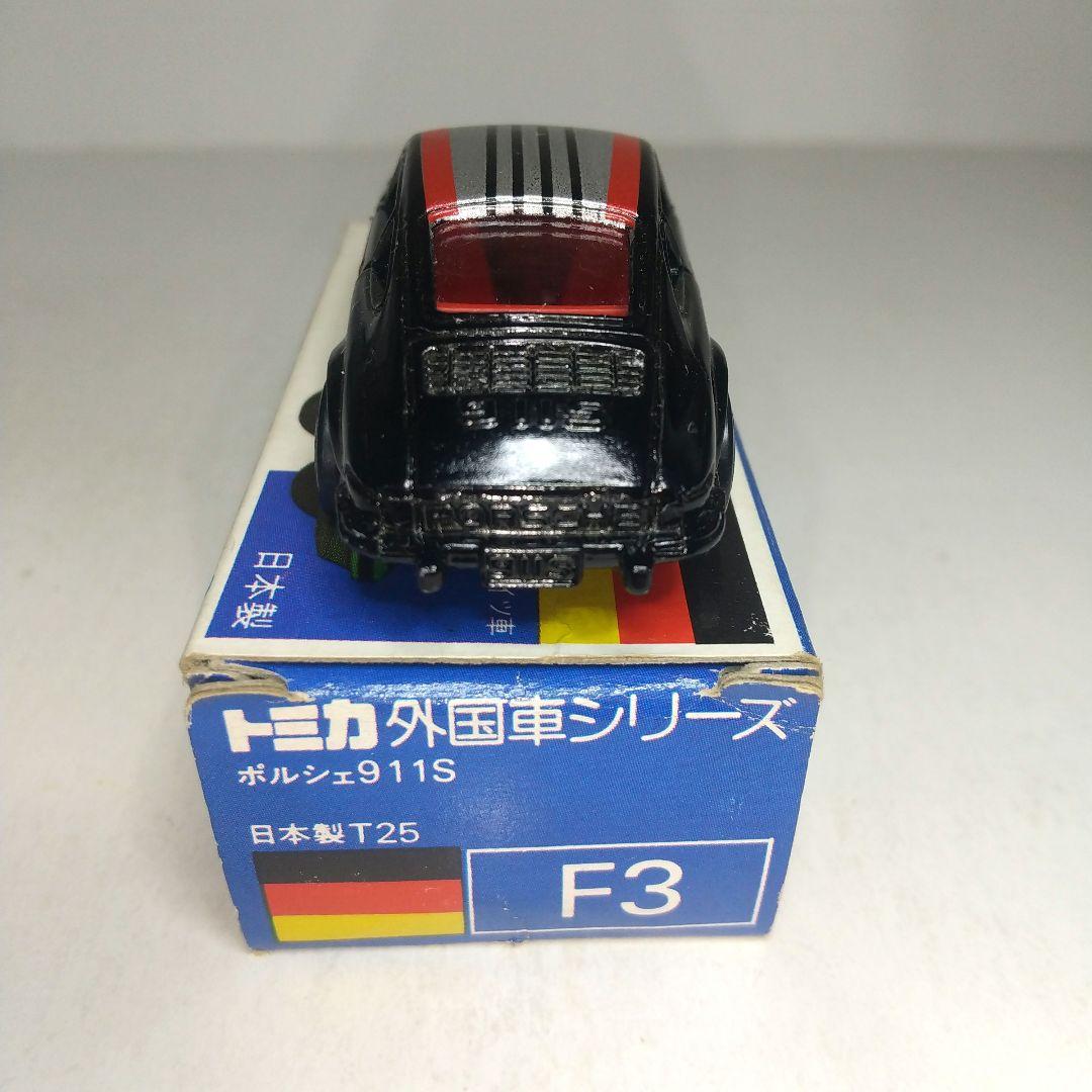 (3705)トミカ 青箱 日本製 ポルシェ 911S 一般輸出用