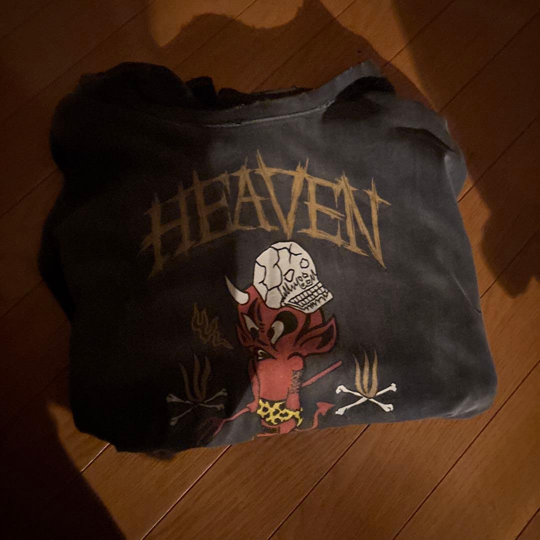 トップス KAMIYA RED DEVIL T-shirt BLACK