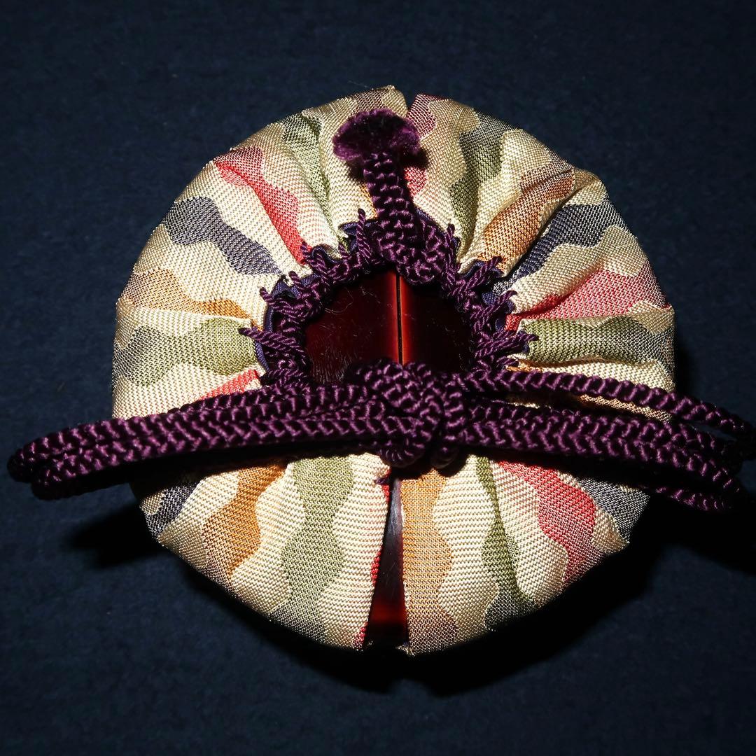 【茶道具】助田宗明作　老松割蓋茶入