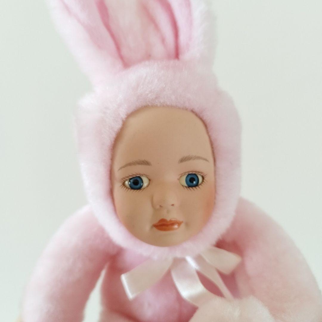 ヴィンテージ うさぎ ぬいぐるみ リアルで可愛い赤ちゃん人形 アメリカ