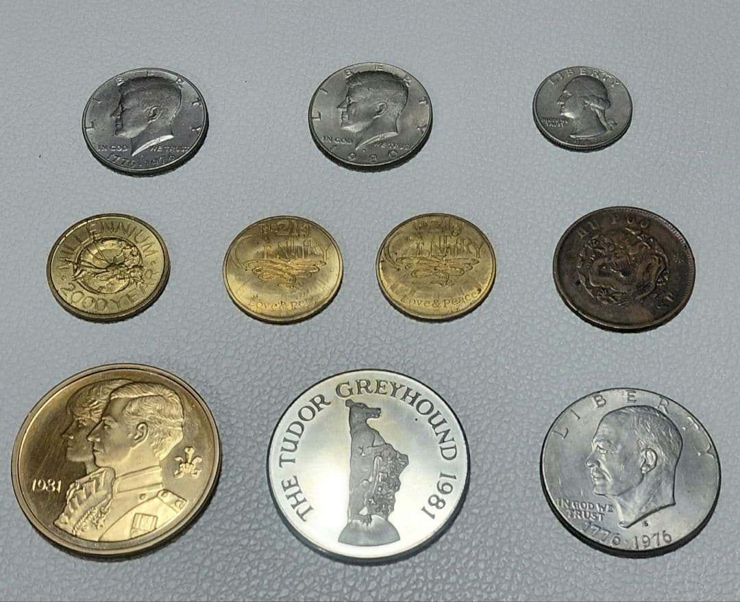 外国　　メダル