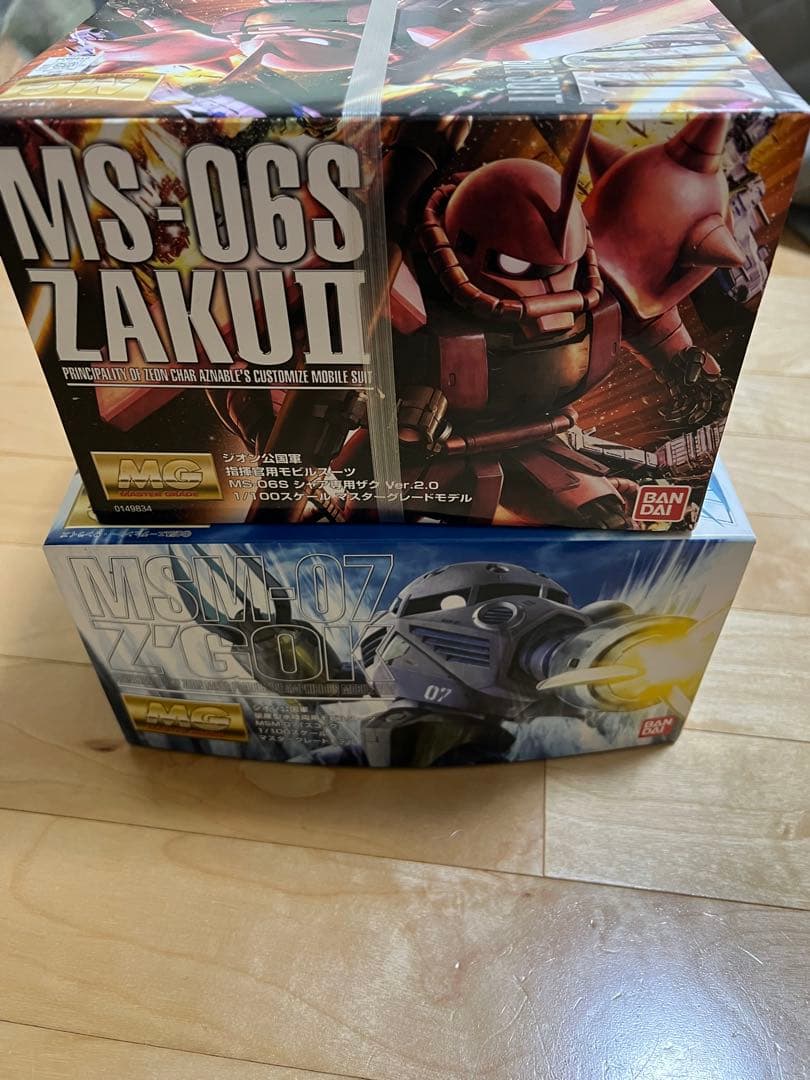 MG ザク(シャア専用)&MG スゴック