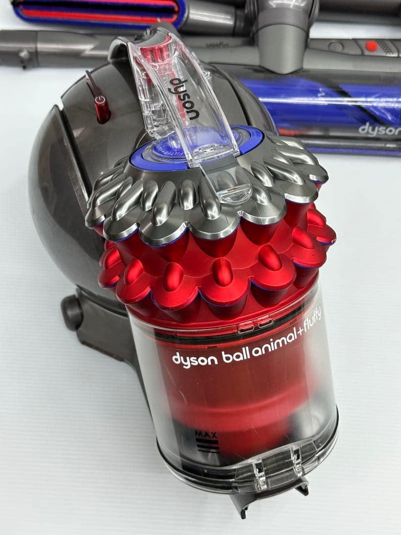 動作保証品　中古　ダイソン　Dyson CY24 掃除機　フルセット　赤　レッド