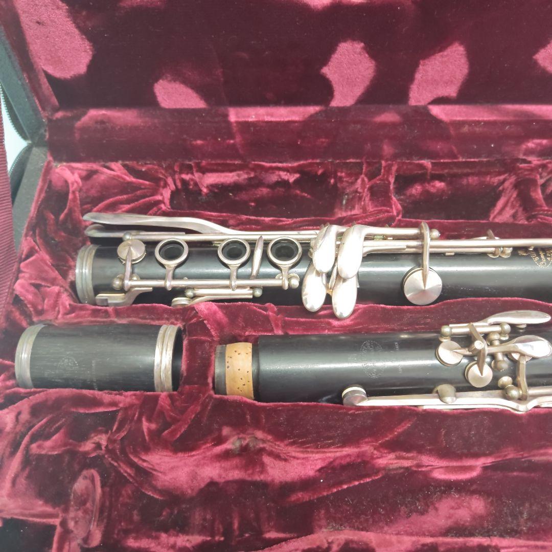 A管　Ａ管　クラリネット　クランポンＲ-１３？本体とダブルケース