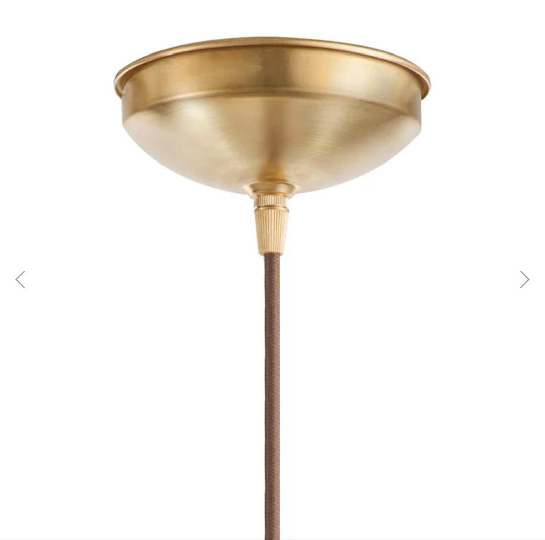 2点setアートワークスタジオ　真鍮ペンダントランプ　ARTWORKSTUDIO