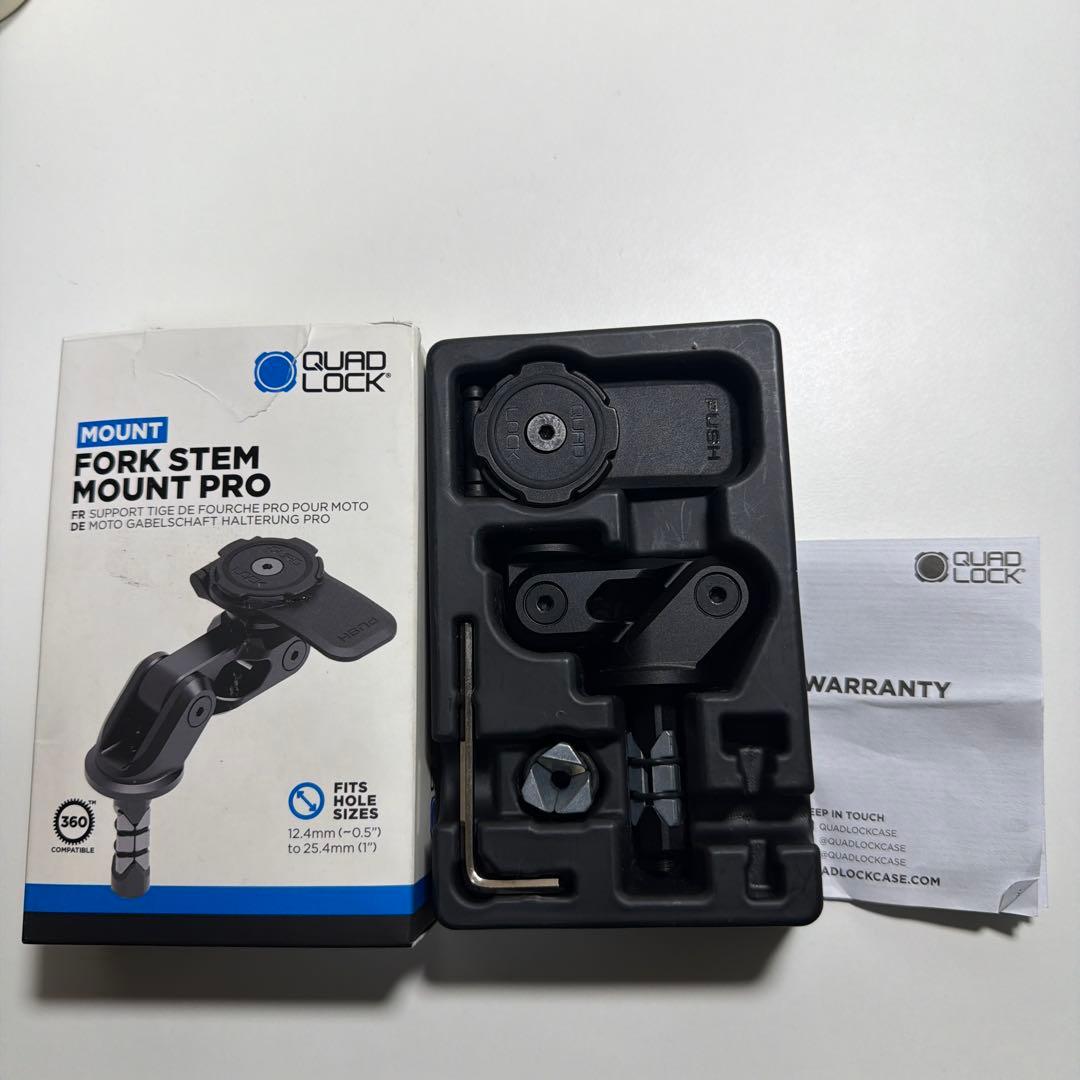 QUAD LOCK フォークステムマウントプロ
