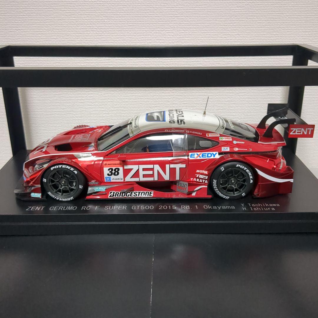 激レア1/18 エブロ ZENT CERUMO RC F 2015 ゼントセルモ