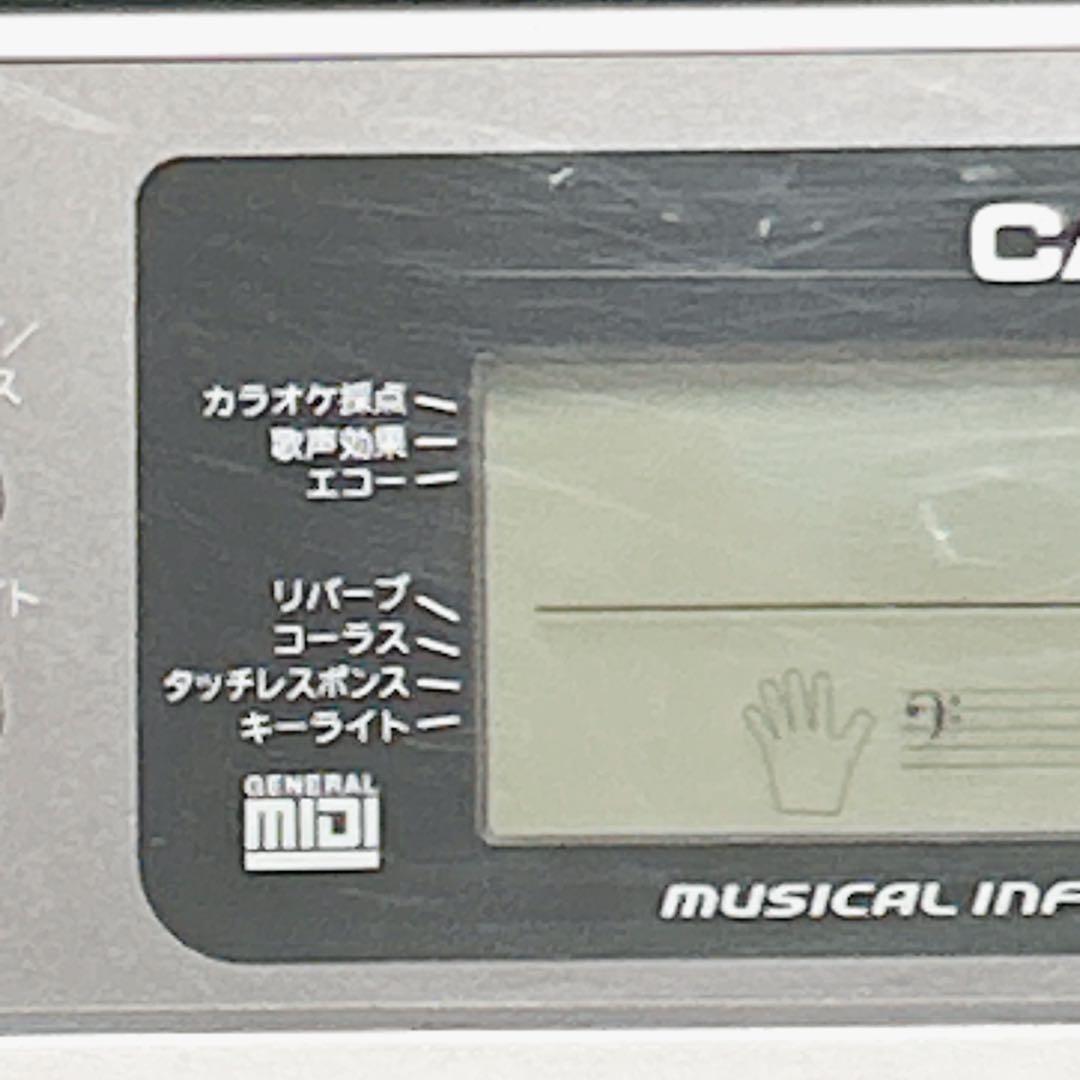 【希少上位モデル】 CASIO LK301BB 光ナビゲーション 電子キーボード