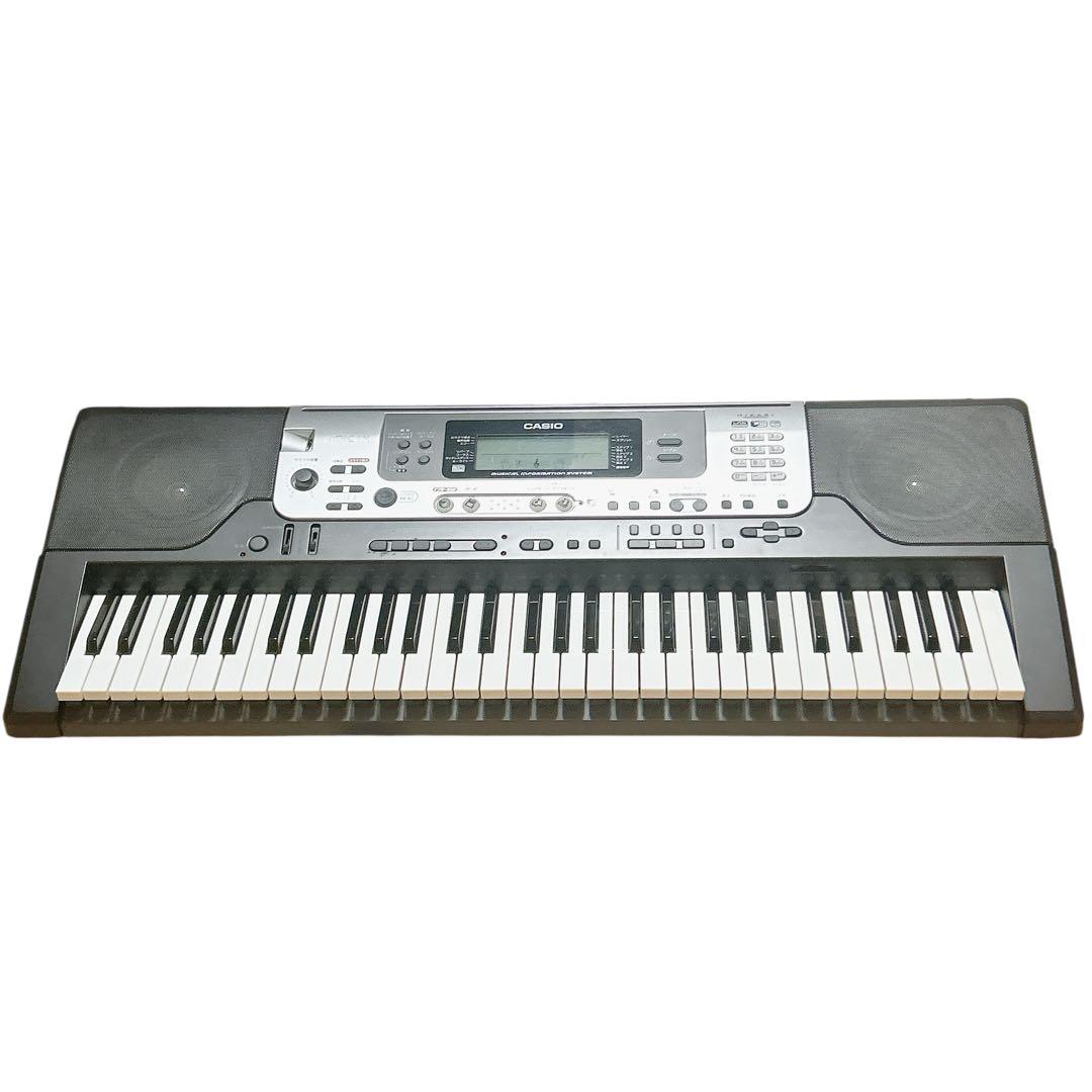 【希少上位モデル】 CASIO LK301BB 光ナビゲーション 電子キーボード