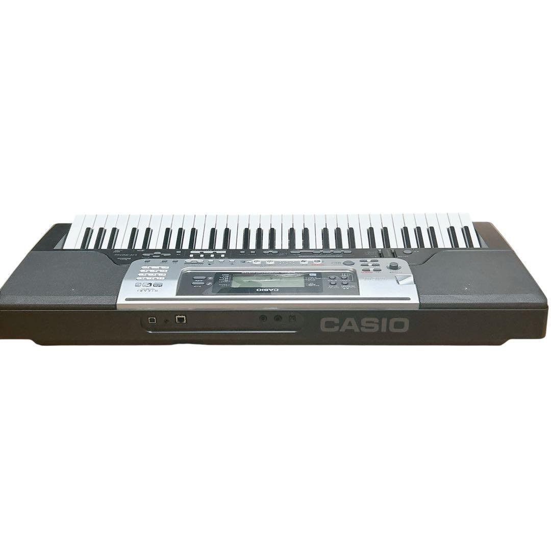 【希少上位モデル】 CASIO LK301BB 光ナビゲーション 電子キーボード