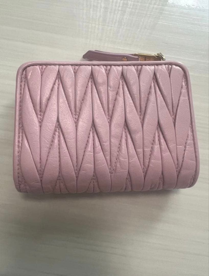 【リペア済】 miumiu マテラッセ 財布