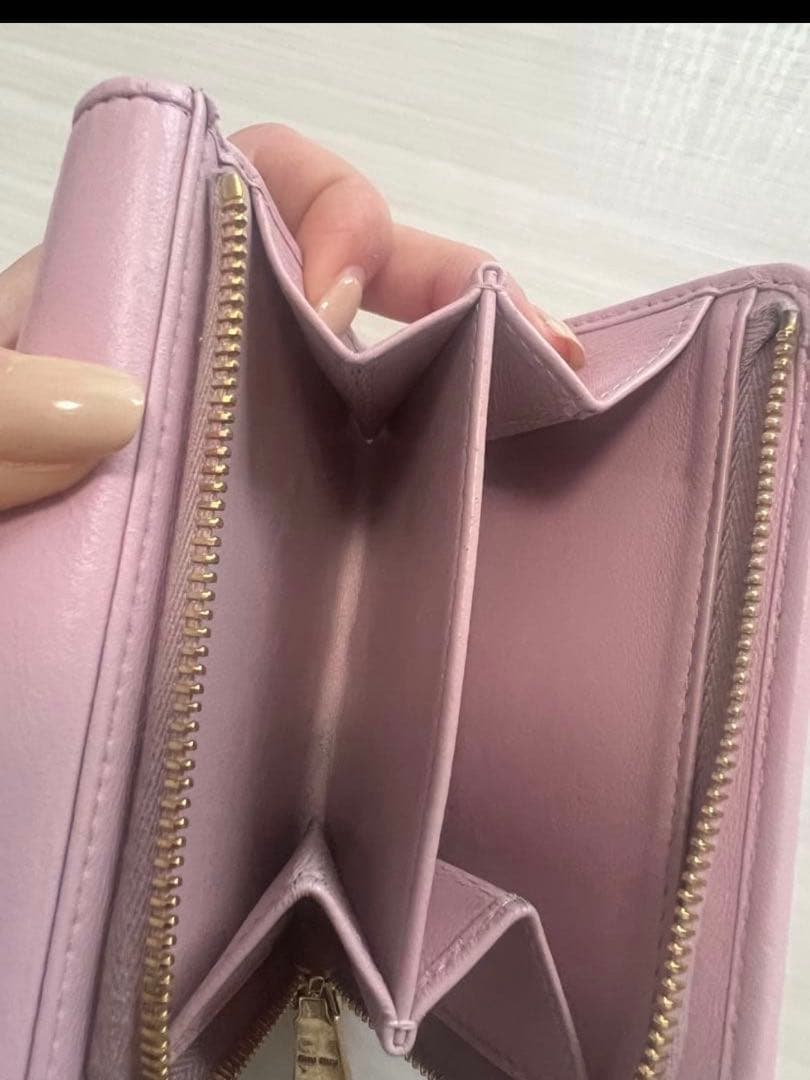 【リペア済】 miumiu マテラッセ 財布