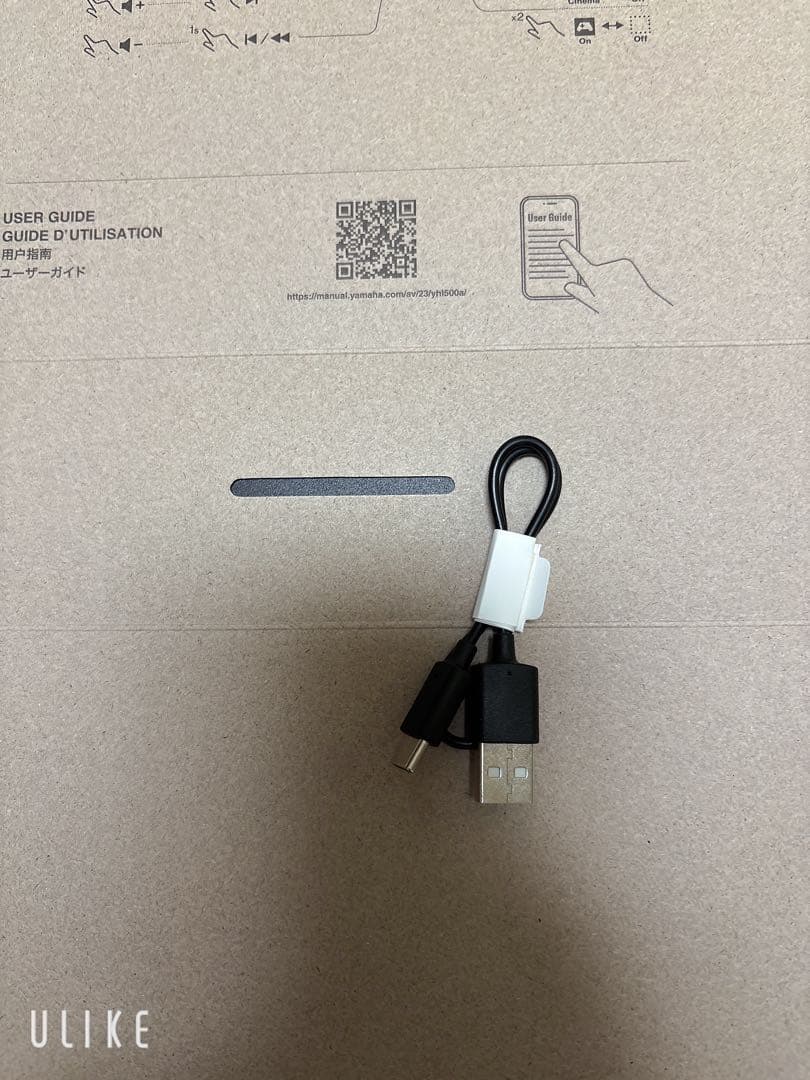 ヤマハ　yh-l500a ブラック　ヘッドホン