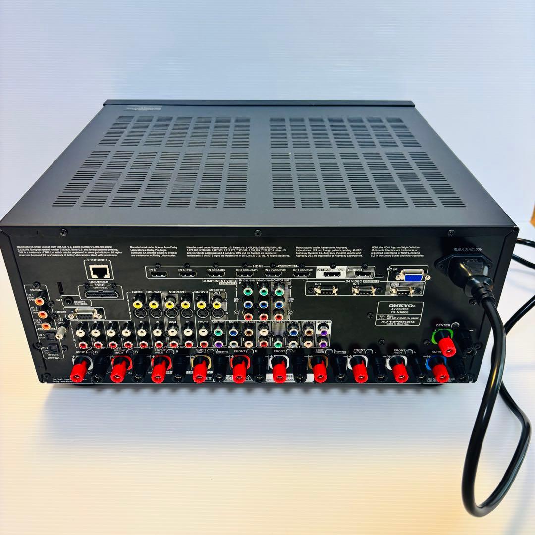 【美品】ONKYO TX-NA808 AVアンプ