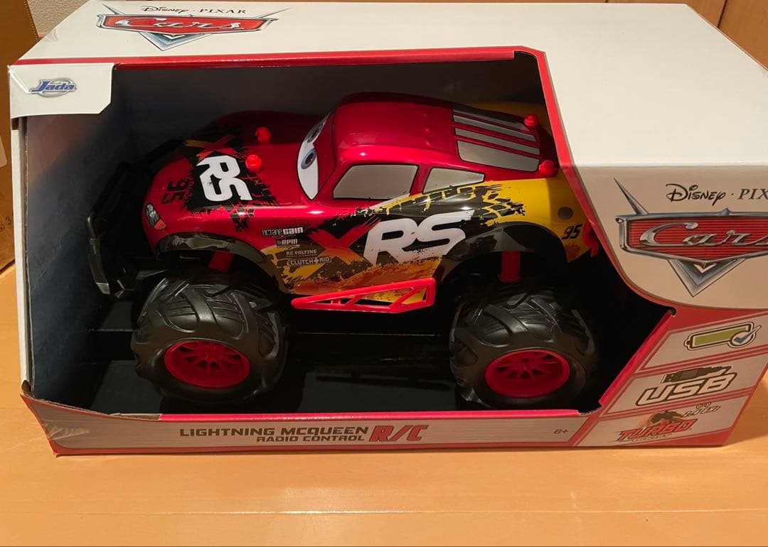 Jada Toys ライトニング　マックィーン　ラジコン　モンスタートラック