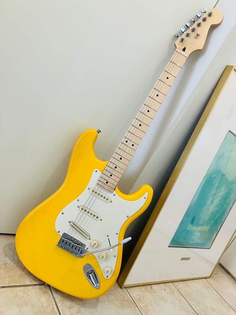 【俺たちのストラト祭！】超かわいい！イエローのカスタムストラトキャスター