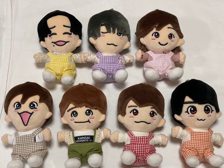 オーバーオール　レース付きパンツ　ちびぬい　なにわ男子　オーダー