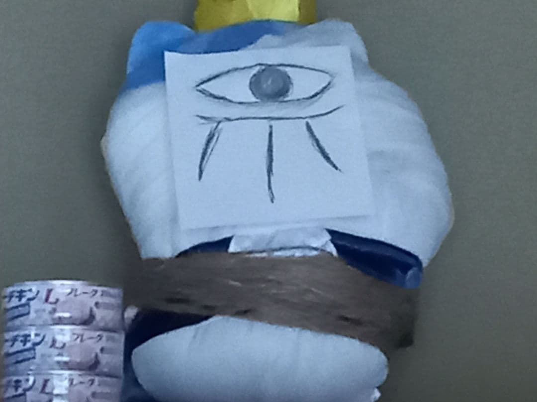 猫のキャラクター　ぬいぐるみ