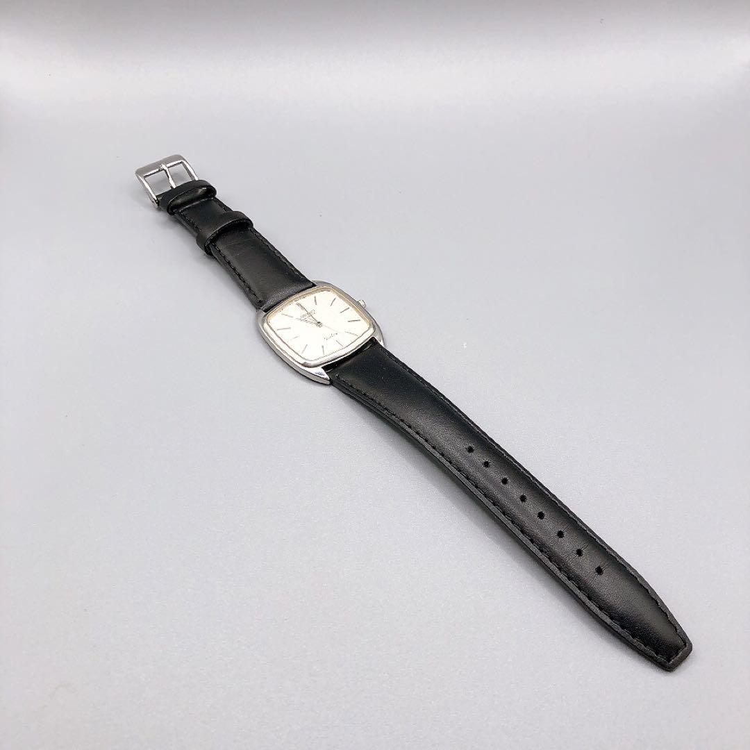 SEIKO Dolce クォーツ 腕時計 6030-5250 スクエア シルバー