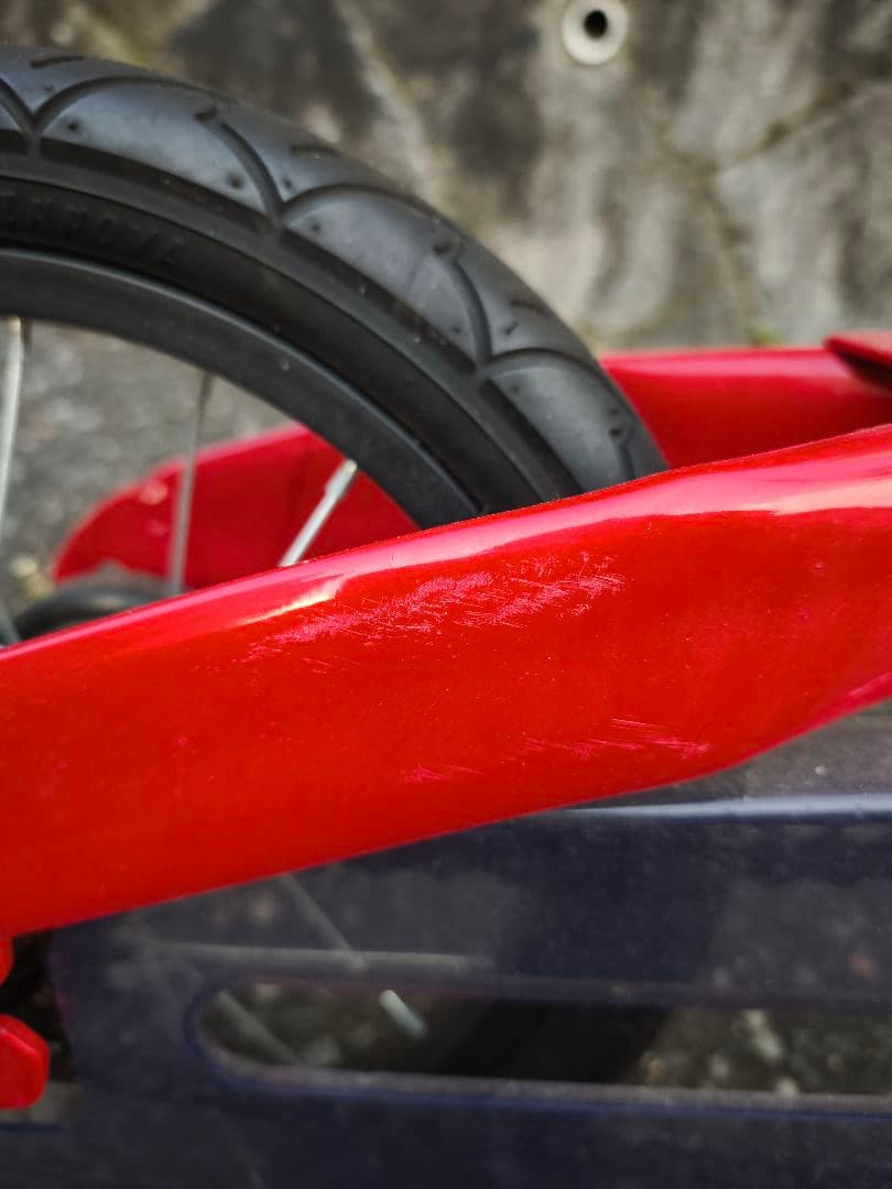 へんしんバイク　赤色