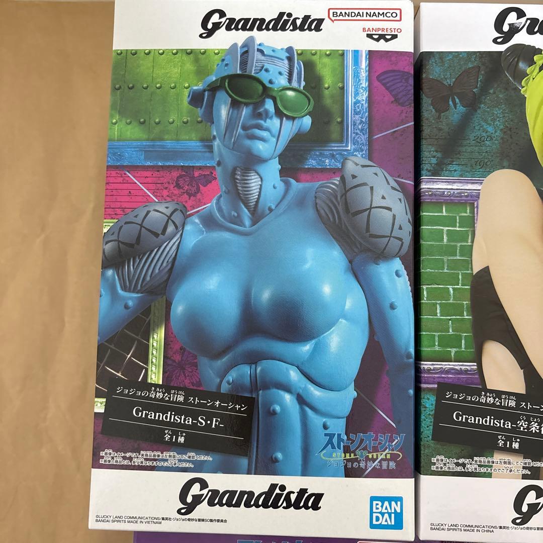 ジョジョの奇妙な冒険 ストーンオーシャン フィギュア　6点