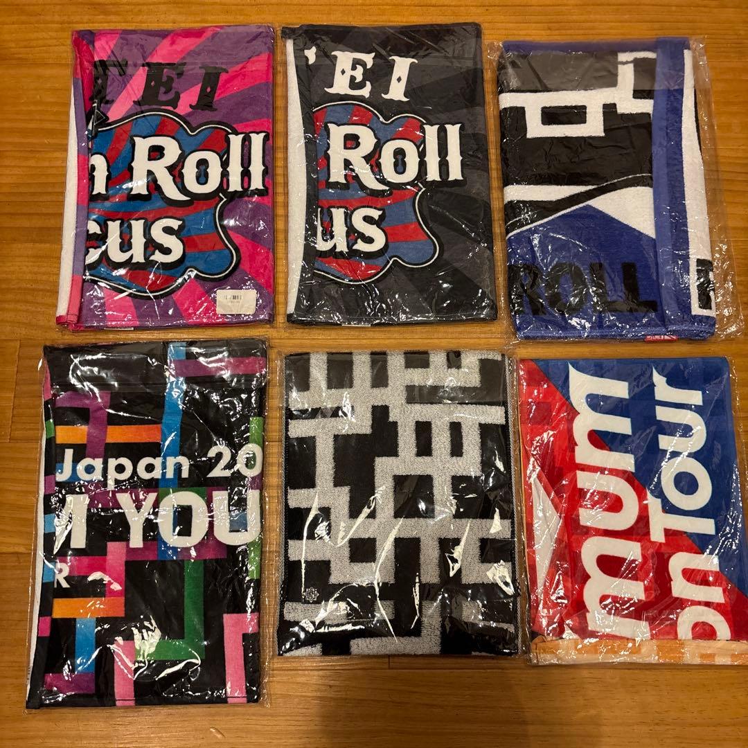 新品　布袋寅泰　タオル　6枚セット