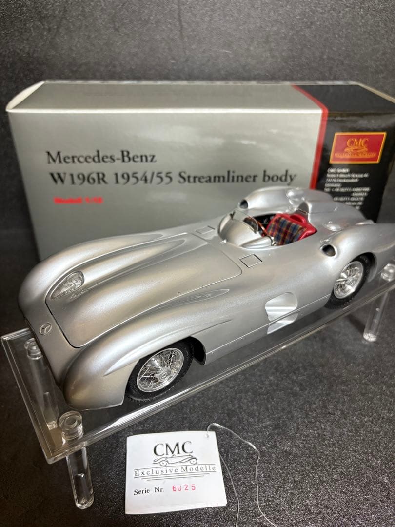 ミニカー CMC 1/18 Mercedes-Benz W196R Streamliner