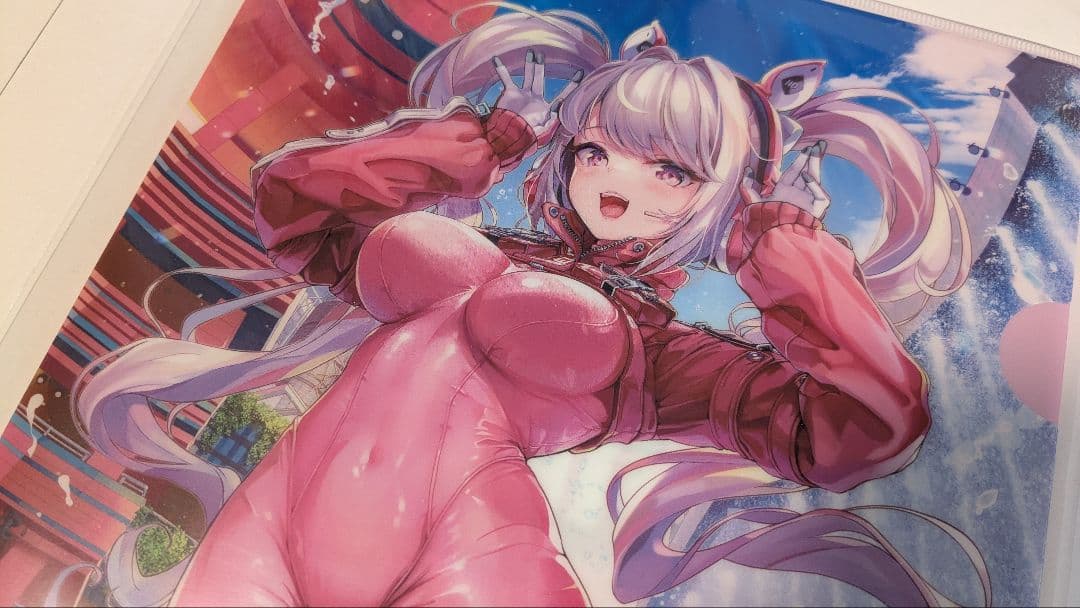 勝利の女神：NIKKE アリス クリアファイル2枚セット Area 福岡