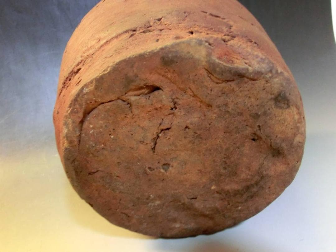 壷■古備前 船壺 古壷 お歯黒壷 鉄漿 古い甕 江戸期 古美術 時代物 骨董品■