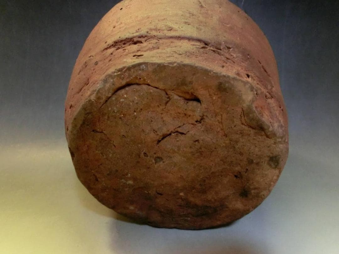 壷■古備前 船壺 古壷 お歯黒壷 鉄漿 古い甕 江戸期 古美術 時代物 骨董品■