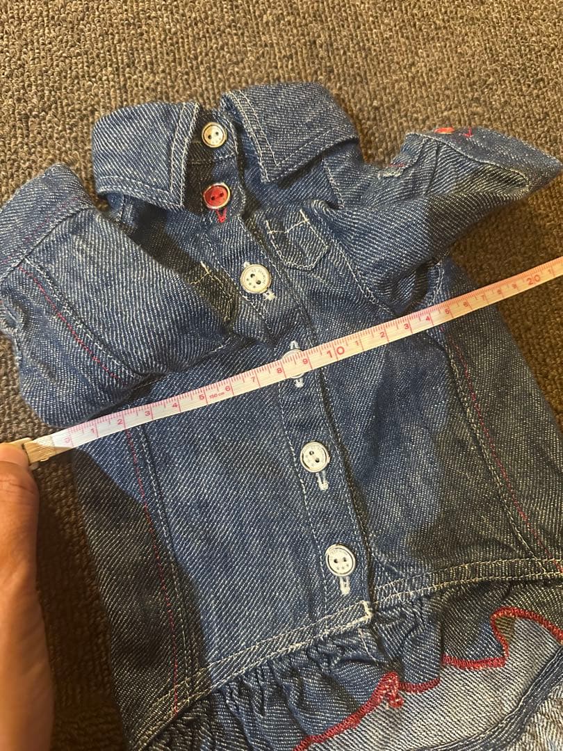 アトリエgg ビンテージ風　デニムワンピース