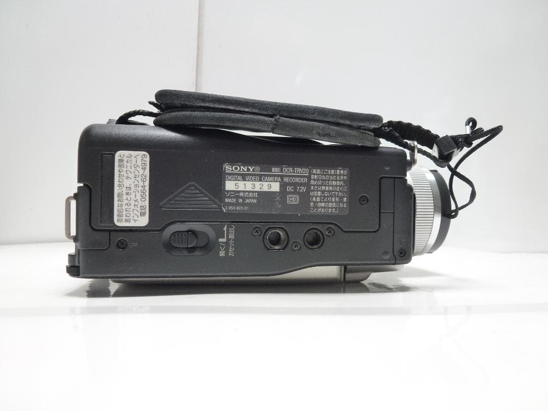 動作品 Mini DV　ソニーデジタルビデオカメラ　SONY DCR-TRV20