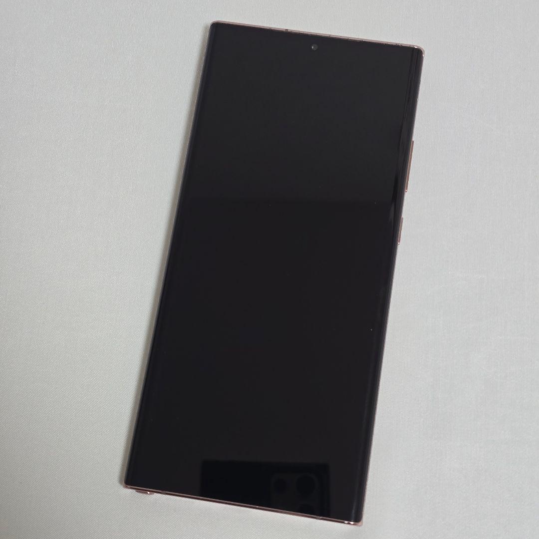 【ほぼ美品】Galaxy note20 ultra SIMフリー 判定○ au版